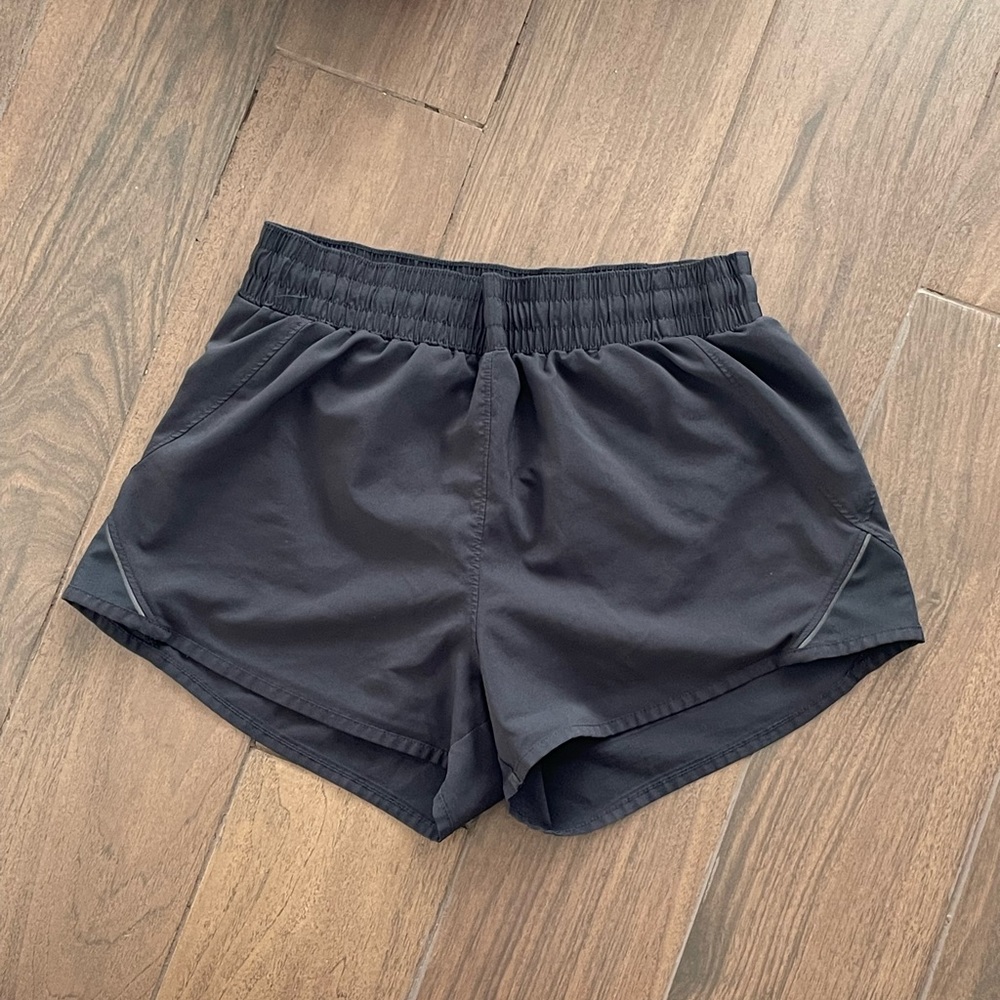 Target black athletic shorts!